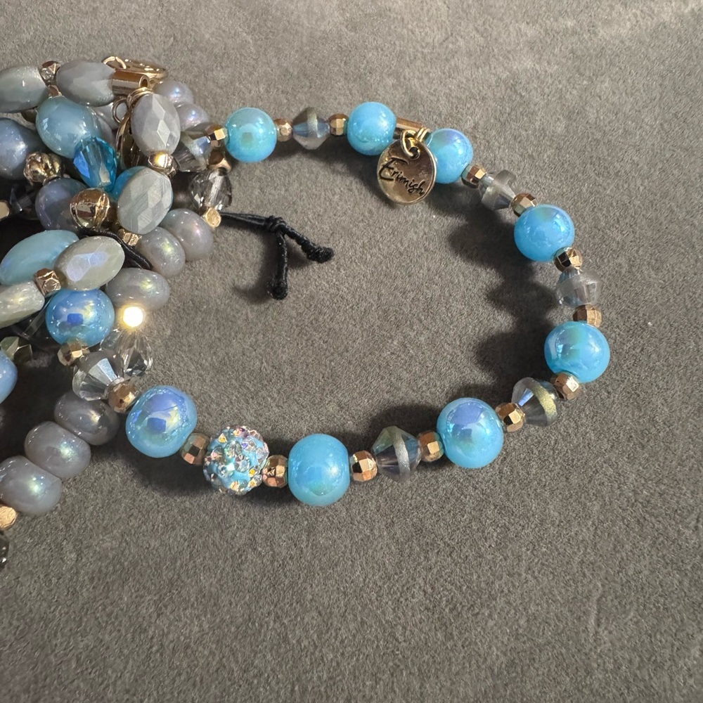 Erimish 5 Beaded Stretch Bracelets - Picture 3 of 6